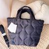 Fashion Cloud Tote Shoulder Bag Age Reduction Atmosphere Lazy Quilting Portable Messenger Bag Bag