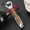 Beverage Opener for Beer 3-in-1 Wine And Corkscrew Bottle Opener, Compact Manual Wedding Gifts Groomsmen Tool, Multifunctional Home Kitchen Bar Travel