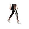 Puma Logo Vintage Sportdruck Colorblock Freizeithose Damen Unterteile Schwarz 577424-01