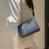 Echte Damen-Handtasche aus echtem Leder, Damen-Umhängetasche, Crossbody-Tasche, Mehrere Fächer, Ste-Muster, Pendler-Umhängetasche