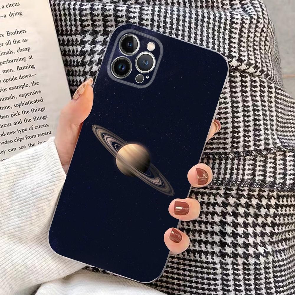 Saturn Mars planet Phone Case for iPhone 15 8 7 6 6S Plus X SE 2020 XR XS 14 11 12 13 Mini Pro Max Mobile Case