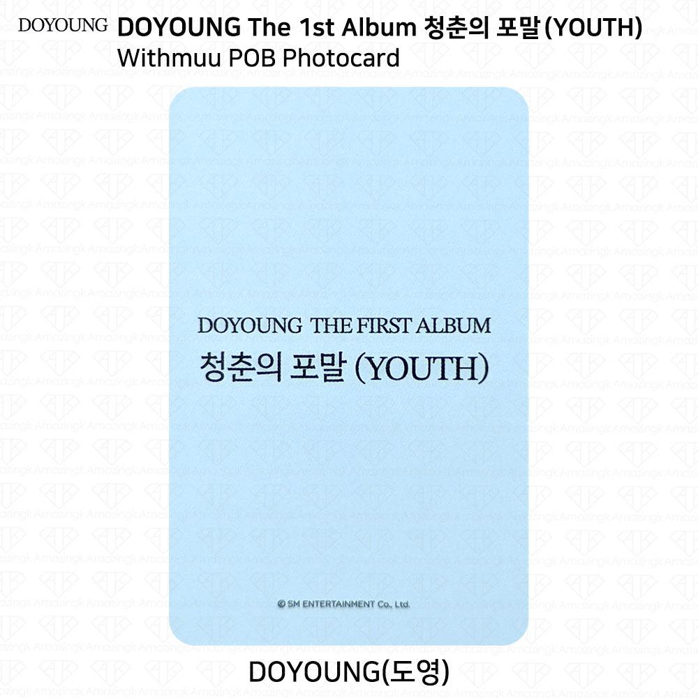 NCT127 DOYOUNG The 1st Album YOUTH POB Event Official Photocard Postcard