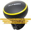 ALTEED Steering Wheel Spinner, Steering Spinner Knob, Built-in Bearings, TPR Material Grip, for Car (Black x Yellow)