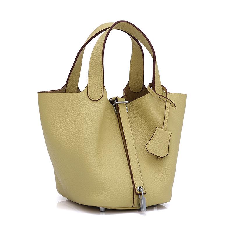 Женская сумка-ведро TOGO из коровьей кожи большая вместительная сумка из натуральной кожи коллекция ВеснаЛето 2022 4980₽