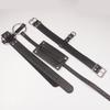 BDSM Buckling Butt Plug Harness with Cock Ring,Leather Chastity Belt Bondage,Strap-on Underwear Cockring,Sex Toys For Couples