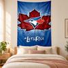 Blue Jays Academy Tapestry highquality for decorating living room bedroom dorm walls ideal as bedroom wallart orholiday gift