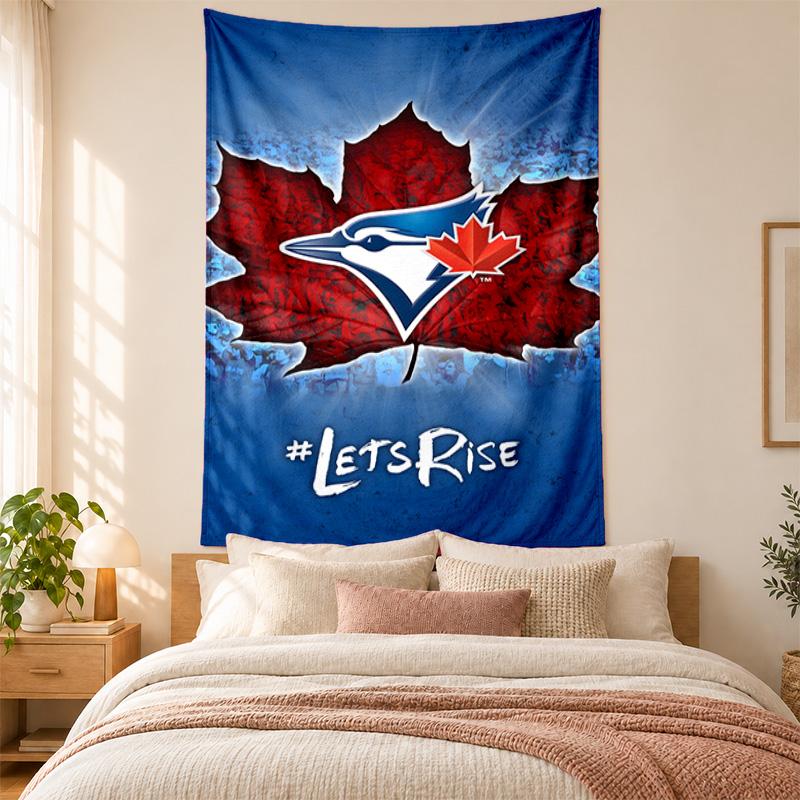 Blue Jays Academy Tapestry highquality for decorating living room bedroom dorm walls ideal as bedroom wallart orholiday gift