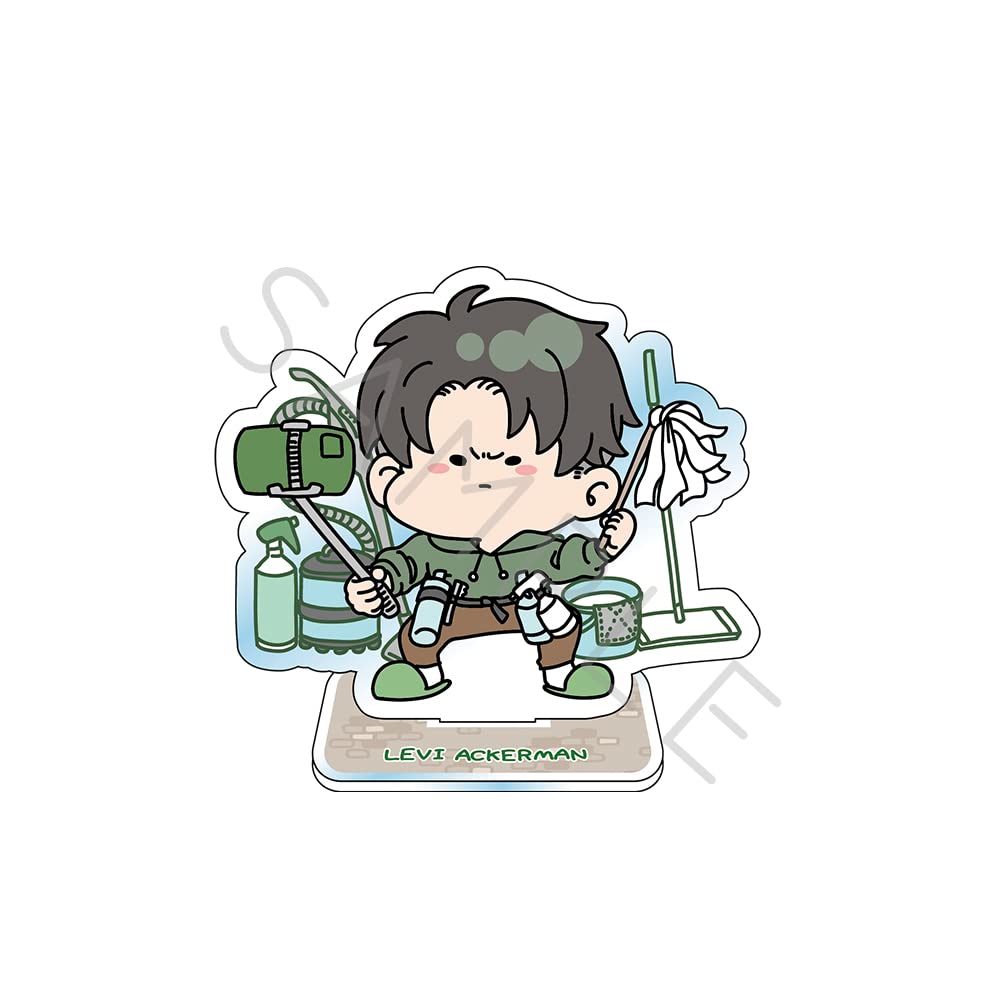 SYNC INNOVATION "Attack On Titan The Final Season" Mocho G Levi 8th Edition Acrylic Stand