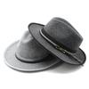 Classic Wool Felt Bowler Hat For Men With Sun Protection And Breathability