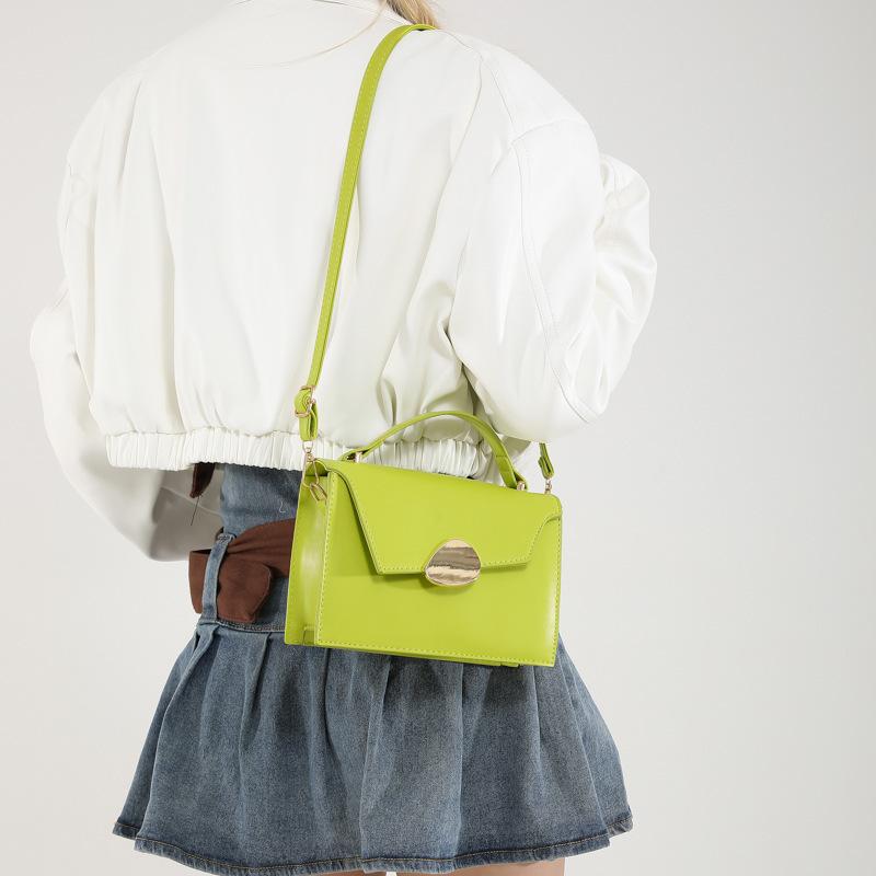 Simple Fashion Messenger Bag Casual Trend Small Square Bag Fashion Handbag 2025 Summer New Fashion Shoulder Bag