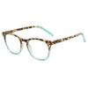 Women Fashion Retro Reading Glasses Vintage Square-framed Anti-blue Light Presbyopia Glasses Men Ultralight Far Sight Eyewear