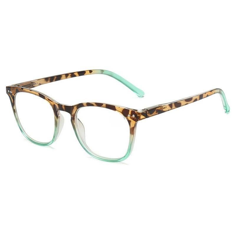 Women Fashion Retro Reading Glasses Vintage Square-framed Anti-blue Light Presbyopia Glasses Men Ultralight Far Sight Eyewear