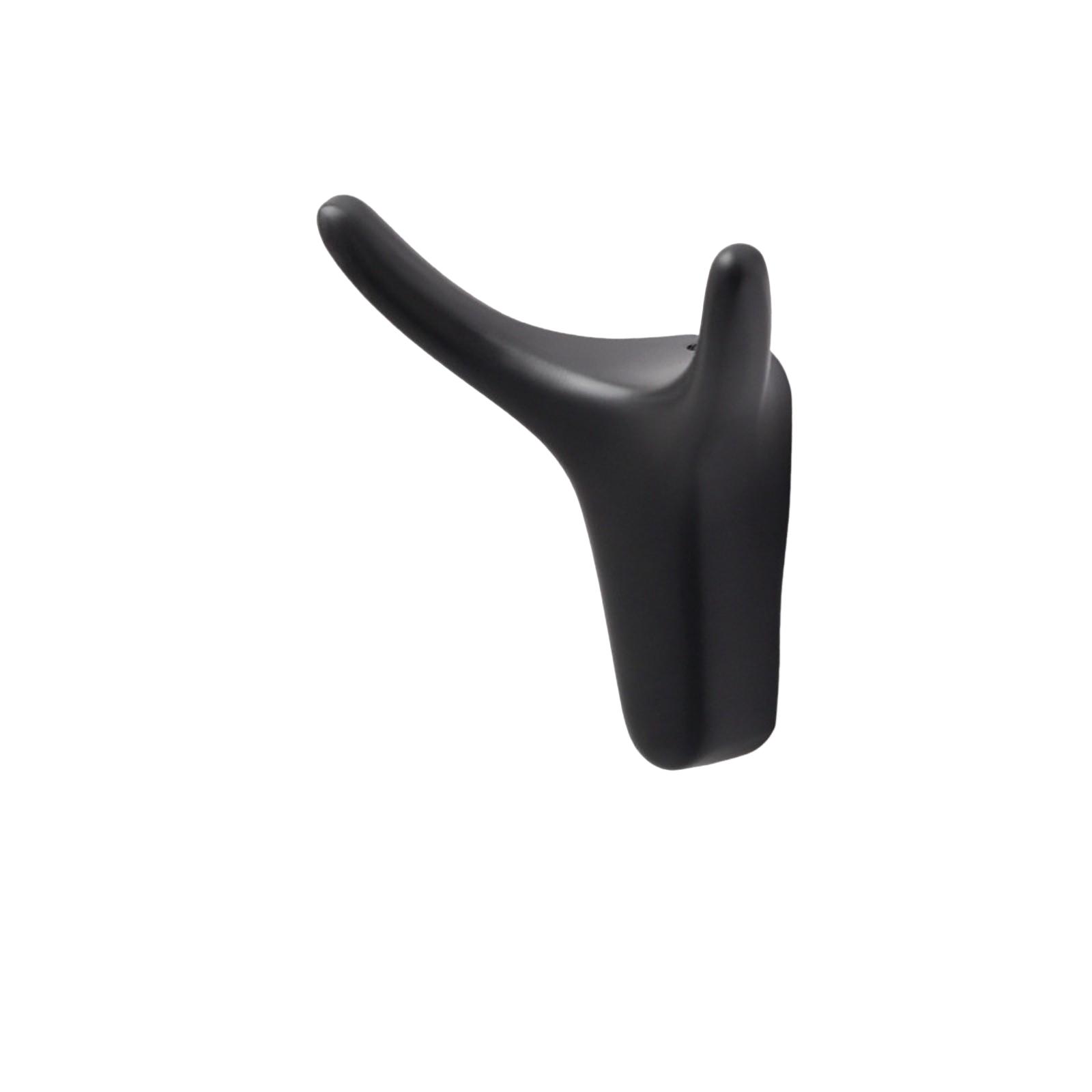 Horn Metal Clothes Hook Clothes Door Wardrobe Door Wall Hanging Wall Mounted Hook One Size