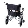 43x35.5cm Black Wear Resistant Oxford Cloth Storage Bag Organizer for Chair Wheelchair Use
