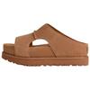 Abrasion Resistant Slide Slippers Women's Chestnut 1175132-CHE