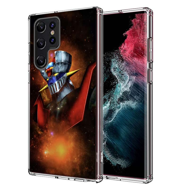 

G-Goldorak UFO Robot Capa Phone Case For Samsung S26 Ultra S25 Edge Galaxy S23 S21 S20 S24 FE S22 S10 Plus Cover Clear TPU Shell Samsung S21 Ultra
