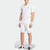 New Adidas Free Shipping With AdiClub Tennis Pro Aeroready Shorts And Inner Shorts Set IS8097