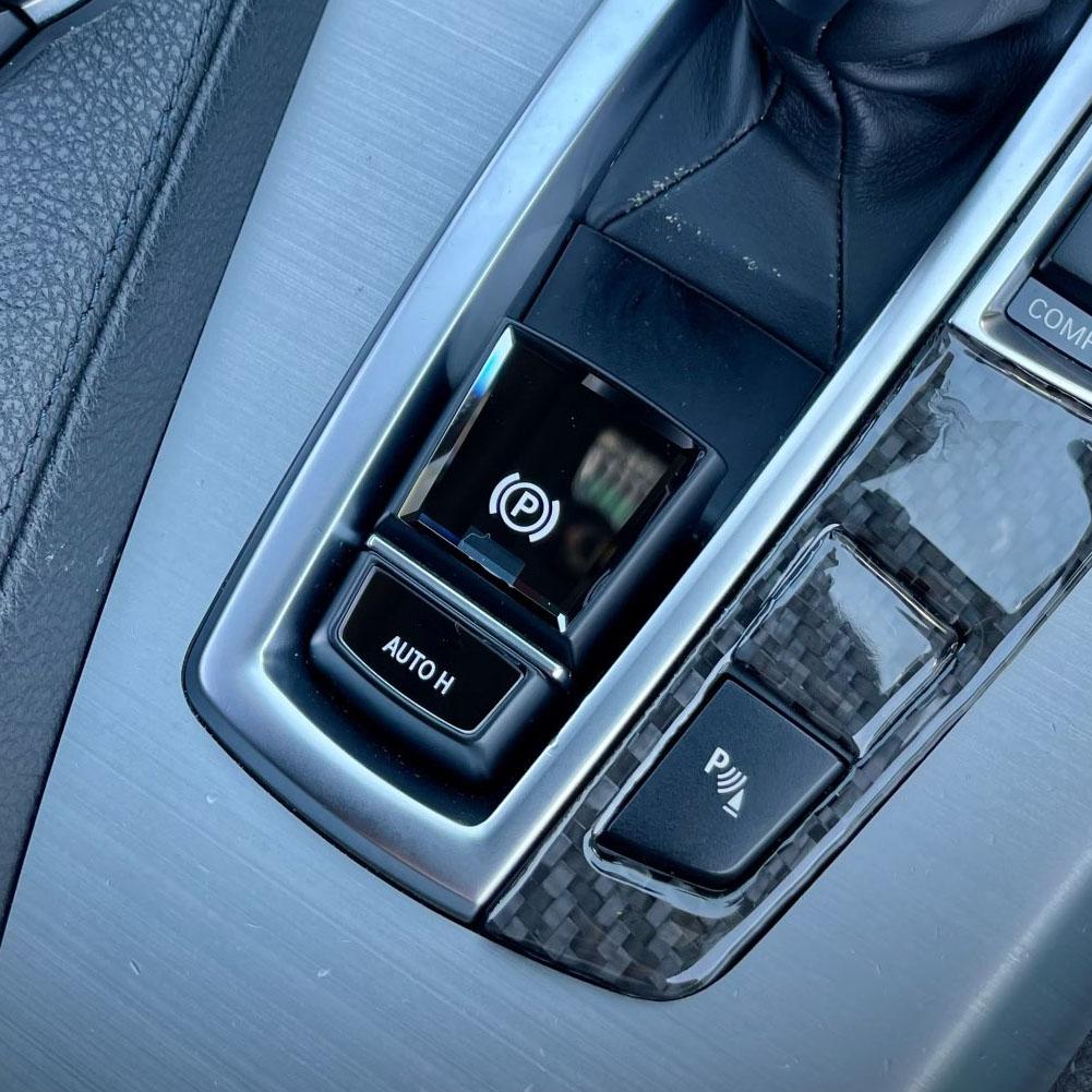 Car Parking Brake P Button Switch Cover Handbrake For BMW X5 X6 F15 F16