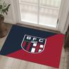 Bologna FC Design Crystal Velvet Carpet Cozy Non?Slip Printed Rug For Bedroom Living Room Entrance