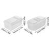 Fruit Vegetable Packaging Food Storage Box Kitchen Refrigerator Fresh-Keeping Box Classified Grid Food Storage Containers