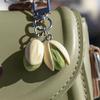 Pistachio Simulation Food Keychain Car Keychains PVC Keychain Cute Food Series Pendant  Gift