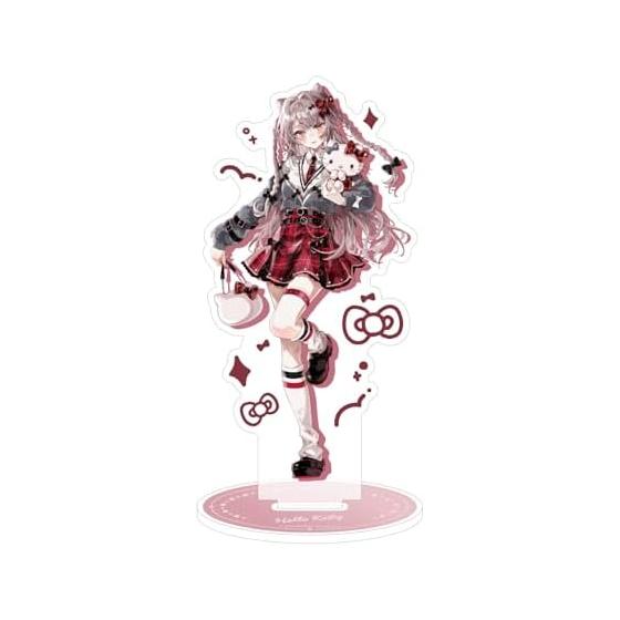 Arutera x Sanrio Characters 01 Hello Kitty [Collaboration Illustration] Acrylic Stand Die-cut Acrylic Stand-type Item