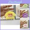 Colorful Short Plush Squid Keychain Cute Stuffed Animal Bag Decoration 8cm