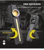 Rechargeable LED+COB Work Light Portable Magnetic Folding USB Charging Handheld Flashlight