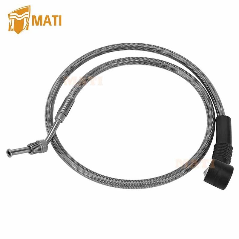 M MATI Front Upper Brake Hose Line for Polaris Sportsman 550 850 1000 Scrambler 850 1000 2009-2017 1911393 1911670