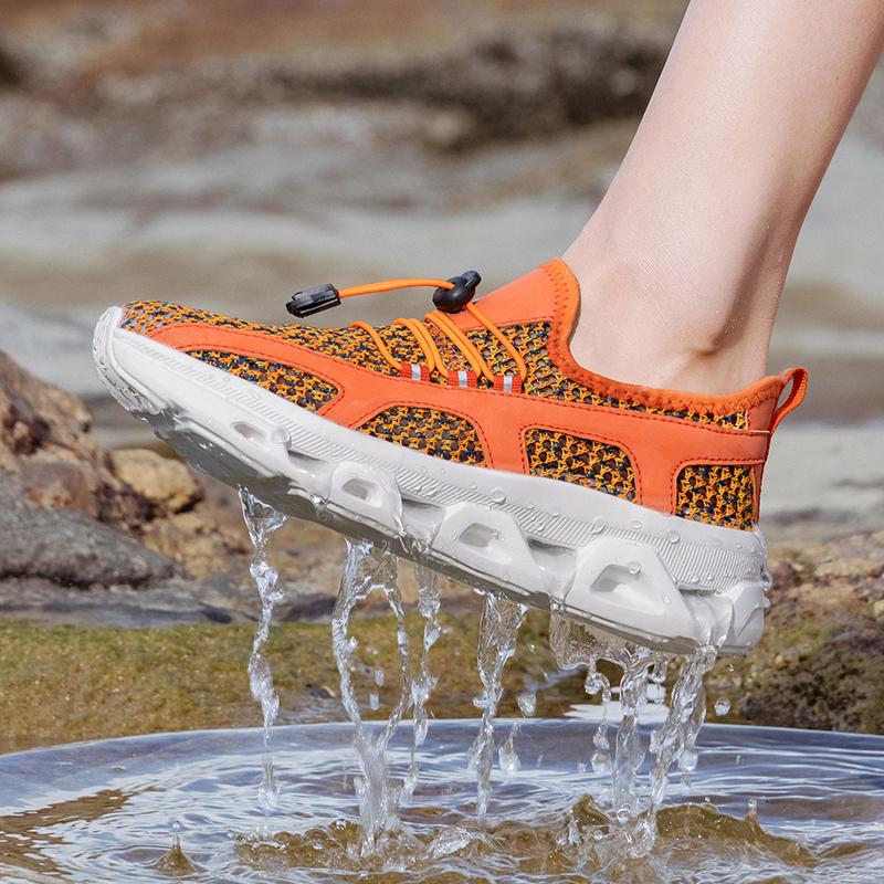 TUINANLE Herren Damen Outdoor Sport Aqua Schuhe Schnelltrocknend Strand Schwimmen Fitness Waten Wandern Wassersportschuhe