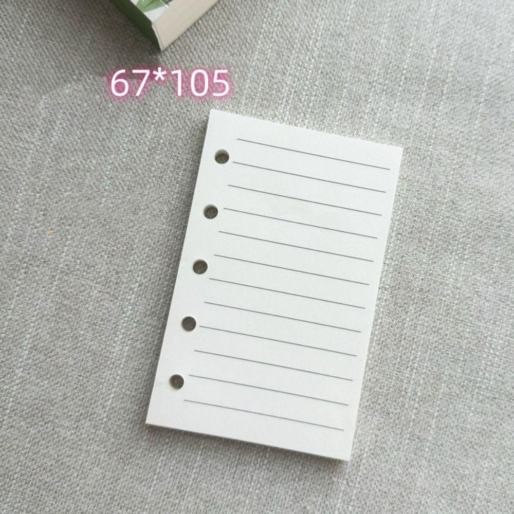 A8 Loose leaf Notebook Blank Line Memo Pads Fashion Mini Diary Planner  Office