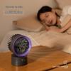 USB Rechargeable Mini Oscillating Silent Desktop Fan
