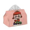 Cute  Tissue Box, Creative Tissue Box for Home Living Room, Desktop Decoration, Light Luxury Fabric Tissue Napkin