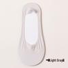Women's Non-Slip Ice Silk No-Show Socks - Thin, Low-Cut, High-Heel Cotton Blend