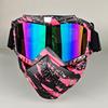 Moto Snow Goggles Mask UV400 Outdoor Riding Men's Windproof Sand Goggles Helmet Mask Mask