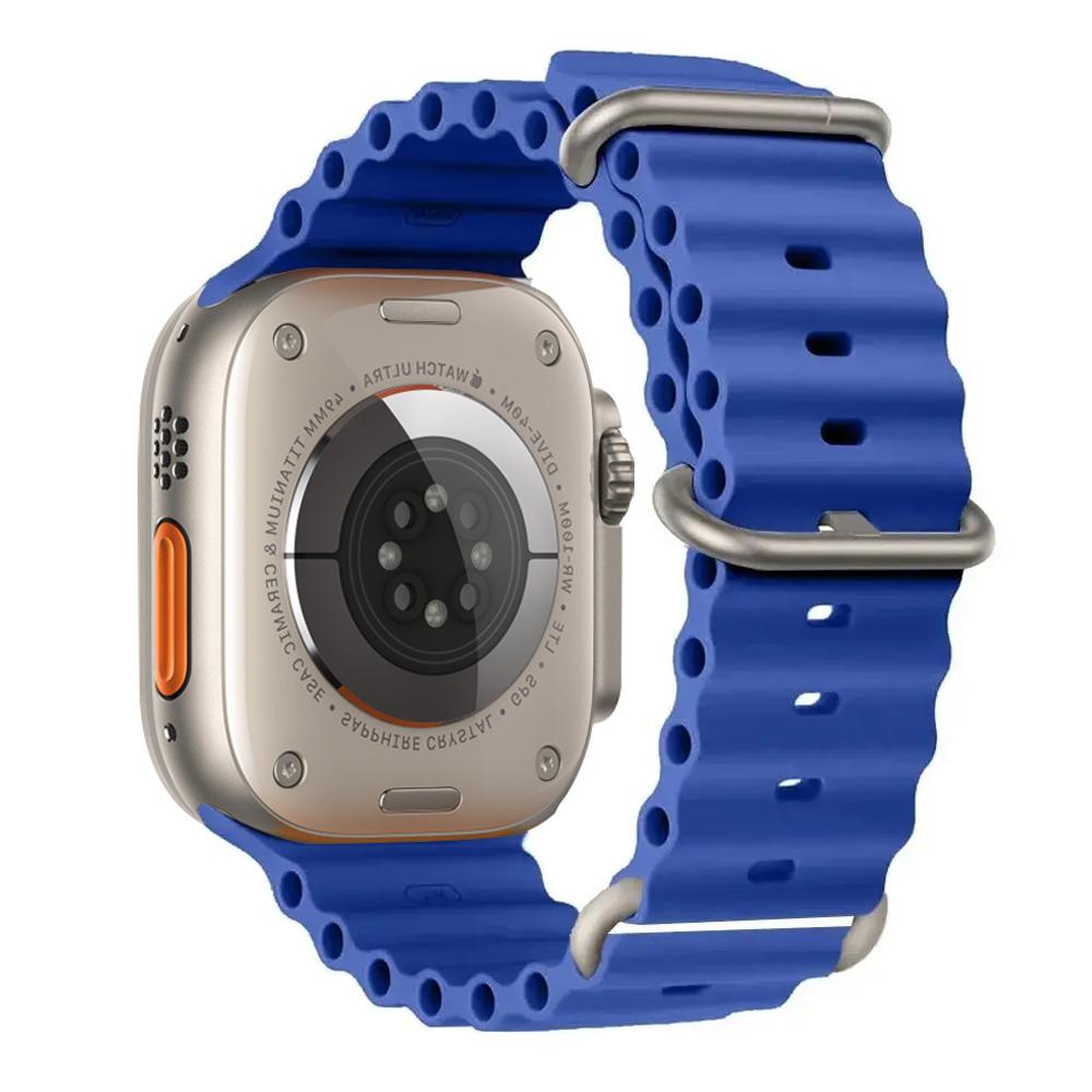 Ocean Band for Watch Ultra 3 Series 11 10 9 7 8 6 SE 49mm 45mm 46mm 42mm 44mm 40 41 Silicone Bracelet Correa iWatch Strap