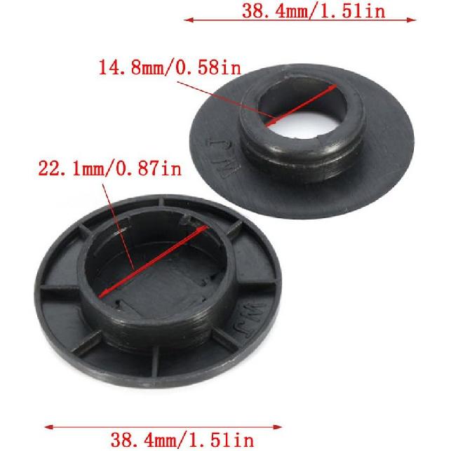 

4 Car Fixation Clips Floor Mat Fasteners Holders Fitting for Mercedes-Benz