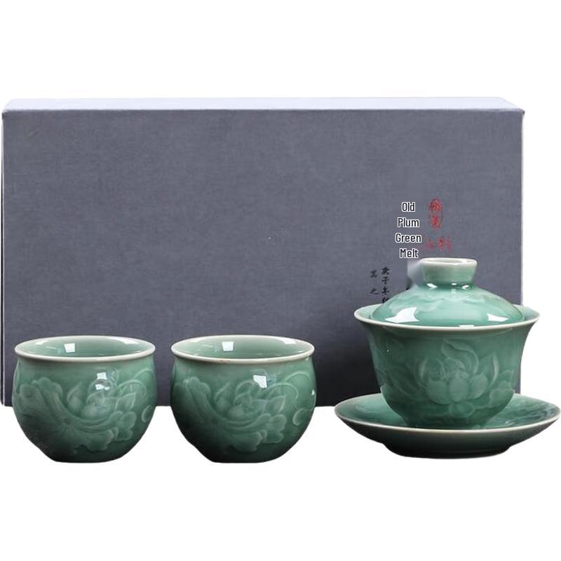 MULTIPOTENT Blue and White Porcelain Tea Set