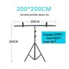 OLOEY 2x2m T-Type Photography Background Stand Kit