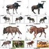 Antelope Wildlife Model Static Plastic Toy Scene Decor For Kids