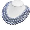 Gray Freshwater Pearl Necklace with Strong Luster – Comparable To Seawater Akoya