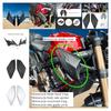 Motorcycle Air Intake Cover Wind Blade Fixed Wing Body Side Turbulence Side Guide Cover for Honda CB650R CB 650 R 2017-2025