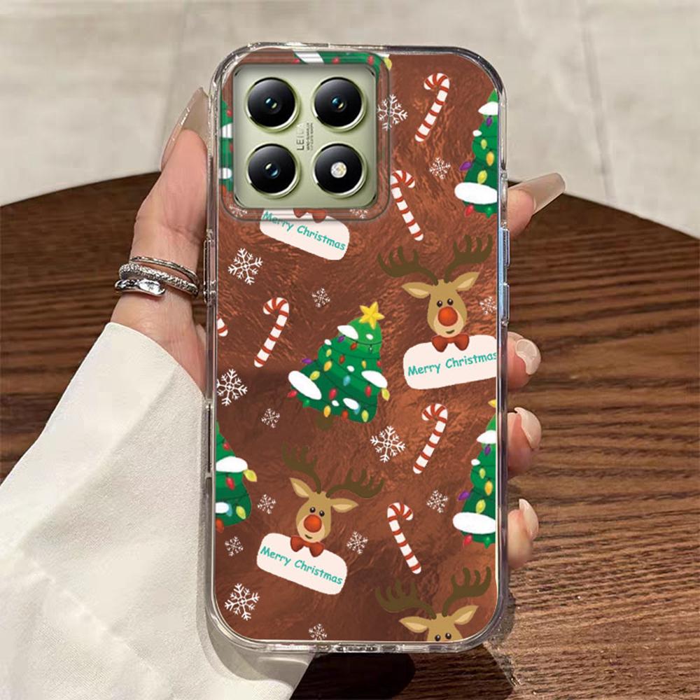 

Christmas Xmas Idea Gift Vortex Pattern Phone Case For Xiaomi 14T 13T 11 Lite NE Poco X5 M6 X6 X7 X3 Pro NFC C65 C61 M5S Cover Xiaomi 14T Pro 5G