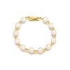Plump 8mm Yellow Gold Pearl Bracelet (S) OTB1229S8PYI