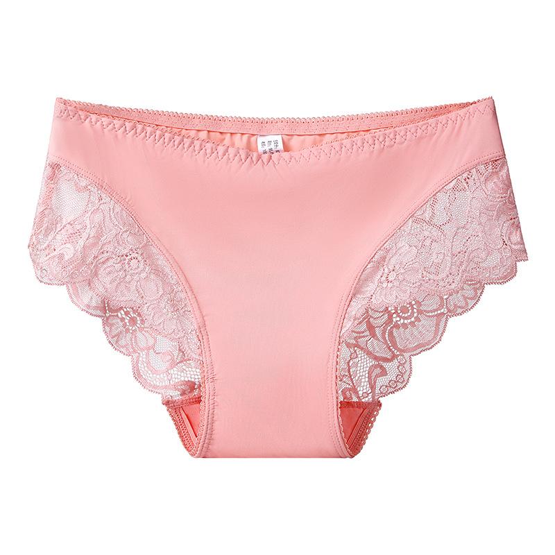 Lady Summer Sexy Lace Hollow Out No Trace Breathable in Low Thong Underwear