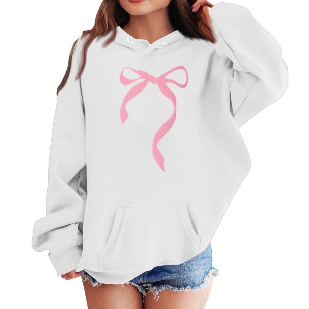 Sweatshirts For Teen Girls Hoodies Long Sleeve Drawstring Pullover Cute Oversized Hoodie