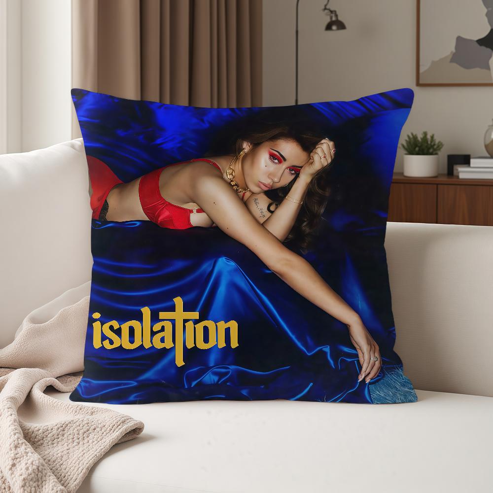 Singer Pop K-Kali Uchis Pillow Case Suitable For Bedrooms Living Rooms Cars Home Decoration 12x12Inch