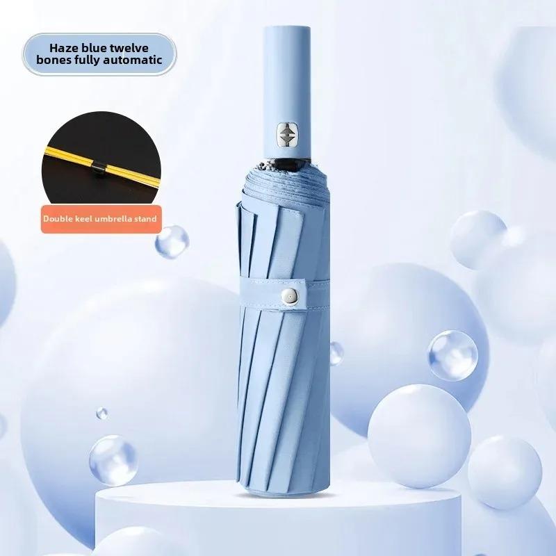 Automatic Large Size Sun And Rain Umbrella 24 Bones Sunshade Umbrella For Outdoor