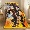 Shaman King Anime Throw 240g Flannel Blanket, Suitable for Sofas, Beds, Offices, Exquisite Gift Blankets