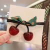 Korean Elegant Hair Rope Bracelet Scrunchie Women Elastic Hair Rubber Bands Accessories For Girls Tie Hair Ring Headdress Holder